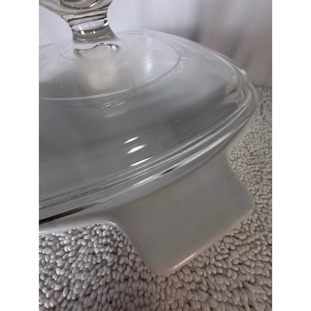 Corning Ware Cornflower Blue Set of 2 Casserole Dish with Lid P-1 3/4-B Vintage - Picture 13 of 16